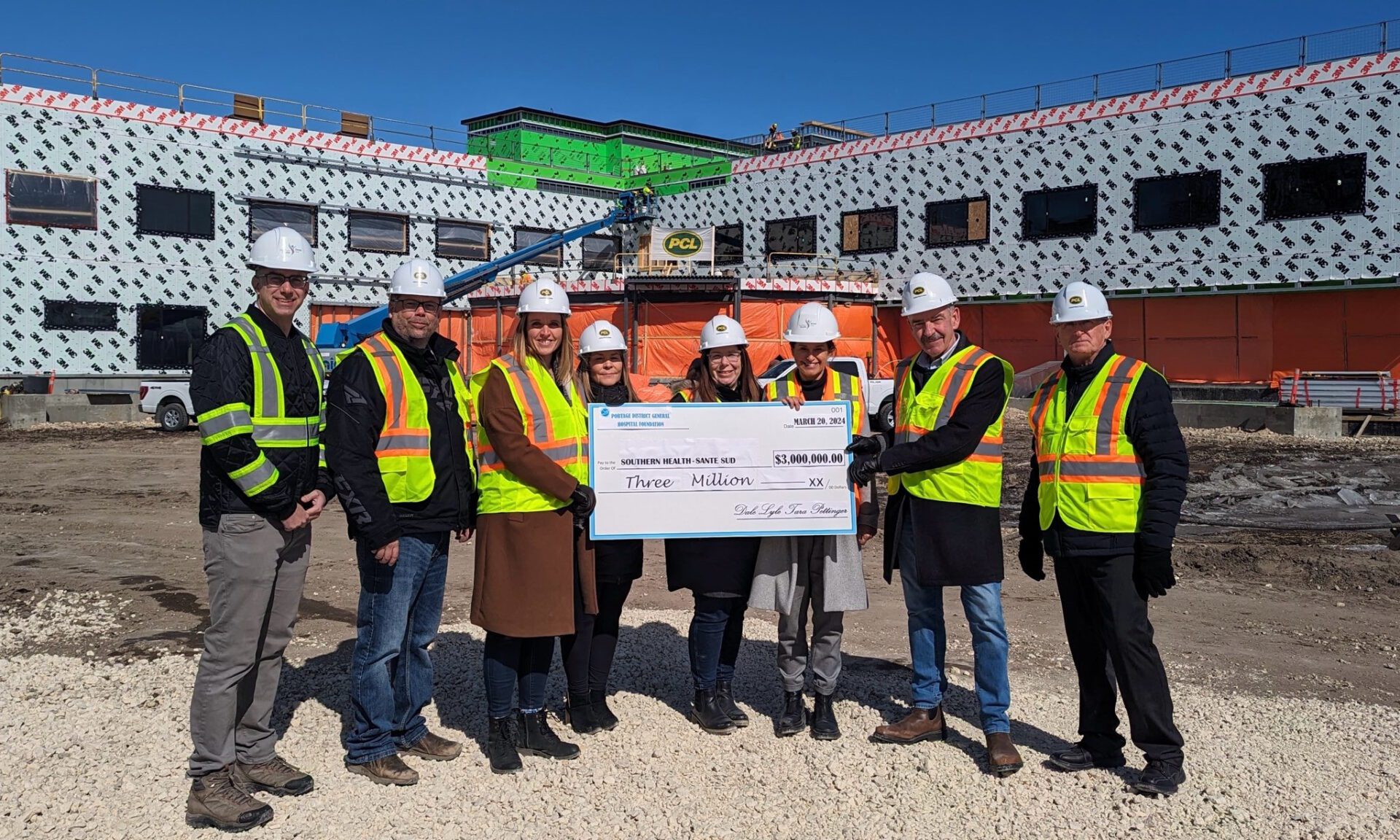 hosp foundation cheque