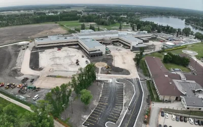 Crescent Lake views and cutting-edge care as new hospital inches closer to completion
